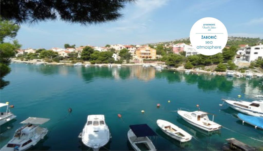 Charming Seaside Apartments Noa & Jakov, Zaboric Sibenik Экстерьер фото