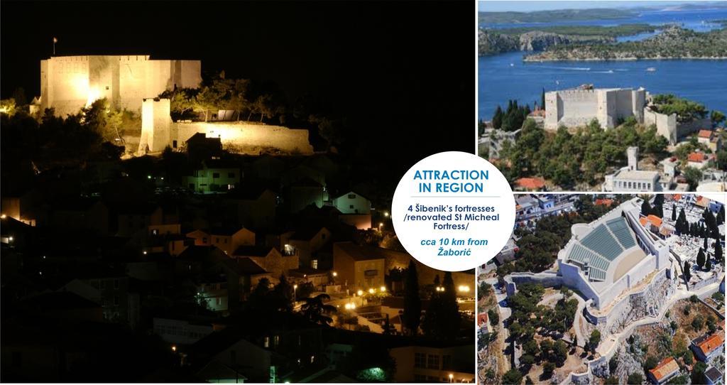 Charming Seaside Apartments Noa & Jakov, Zaboric Sibenik Экстерьер фото